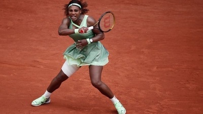 Serena Williams of the U.S. in action&nbsp; (REUTERS)