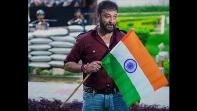 Actor Santosh Shukla at Kargil Shaheed Smartika Vatika
