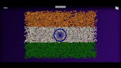 People posting selfies with flags on Har Ghar Tiranga website . (Sourced) People posting selfies with flags on Har Ghar Tiranga website . (Sourced)