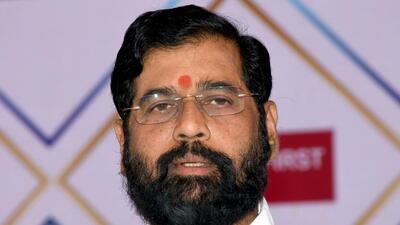 Maharashtra chief minister Eknath Shinde. (ANI)