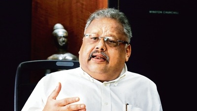 Rakesh Jhunjhunwala. (MINT_PRINT) Rakesh Jhunjhunwala. (MINT_PRINT)