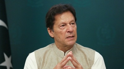 Former Pakistan prime minister Imran Khan. (File photo) (REUTERS)