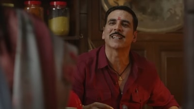 Akshay Kumar in a still from Raksha Bandhan. Akshay Kumar in a still from Raksha Bandhan. 