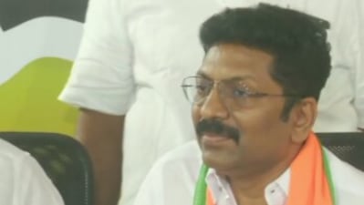 BJP Madurai chief quits after slipper hurled at TN minister (ANI)