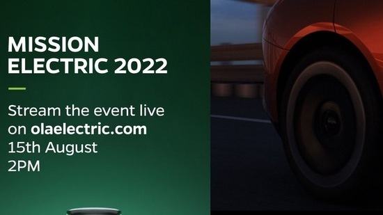 Ola Electric will make some big announcements about its electric mission of this year on August 15. Ola Electric will make some big announcements about its electric mission of this year on August 15.