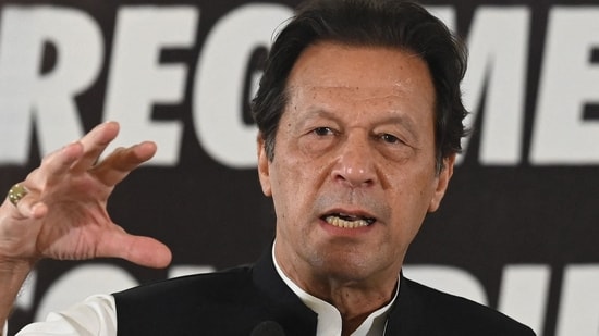 (File) Since he was voted out of power on April 10, Imran Khan, the cricketer-turned politician, has been targeting Shehbaz on multiple counts.&nbsp;(AFP)