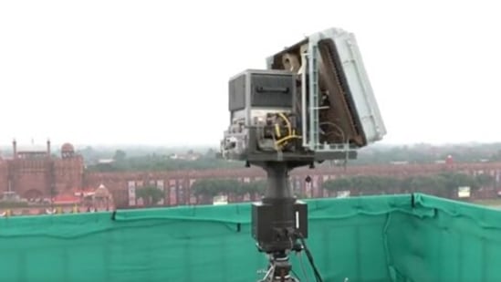 Ahead of Independence Day, DRDO drone system deployed near Red Fort(ANI)