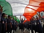 India celebrates 75 years of independence on August 15, 2022 (Amit Dave/REUTERS ) India celebrates 75 years of independence on August 15, 2022 (Amit Dave/REUTERS )