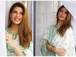 Bollywood celebrities are celebrating India's 76th year of independence with much pomp and grandeur. For the occasion, actor Jacqueline Fernandez donned traditional attire and wished her fans 'happy Independence Day.'(Instagram/@jacquelinef143)