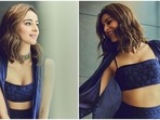 Ananya Panday gets in fashionable mood for Liger promotions in Manish Malhotra crop top, palazzo, cape jacket Ananya Panday gets in fashionable mood for Liger promotions in Manish Malhotra crop top, palazzo, cape jacket 