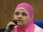 Bilkis Bano, one of the survivors of the Gujarat riot victims. Bilkis Bano, one of the survivors of the Gujarat riot victims.