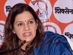 Shiv Sena MP Priyanka Chaturvedi.(HT file) Shiv Sena MP Priyanka Chaturvedi.(HT file)