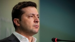 Ukrainian President Volodymyr Zelenskiy.