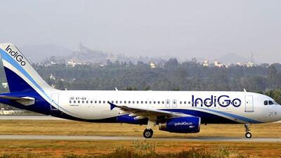 An aircraft of India's largest passenger carrier IndiGo. (File Photo) An aircraft of India's largest passenger carrier IndiGo. (File Photo)