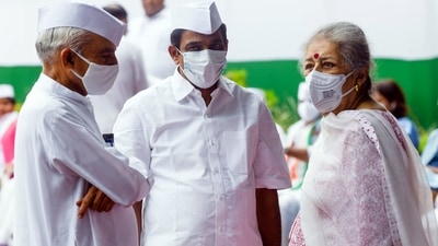 Other senior leaders present on the occasion included party general secretaries K C Venugopal and Jairam Ramesh, treasurer Pawan Kumar Bansal and party veteran Mohsina Kidwai. (ANI) Other senior leaders present on the occasion included party general secretaries K C Venugopal and Jairam Ramesh, treasurer Pawan Kumar Bansal and party veteran Mohsina Kidwai. (ANI)