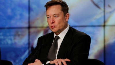 A representative for Tesla China confirmed Elon Musk had written the article. (REUTERS)