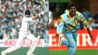 Dilip Vengsarkar, Javagal Srinath Dilip Vengsarkar, Javagal Srinath