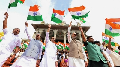 Karnataka CM Basavaraj Bommai announced several new schemes on Monday. (PTI) Karnataka CM Basavaraj Bommai announced several new schemes on Monday. (PTI)