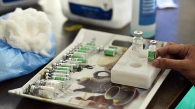Bharat Biotech International Limited, makers of Covaxin vaccine, has completed the phase-III and booster dose trials for its intranasal Covid-19 vaccine BBV154, the company announced on Monday. (Hindustan Times) Bharat Biotech International Limited, makers of Covaxin vaccine, has completed the phase-III and booster dose trials for its intranasal Covid-19 vaccine BBV154, the company announced on Monday. (Hindustan Times)