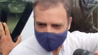 Rahul Gandhi declined to comment on PM Modi's Independence Day speech. Rahul Gandhi declined to comment on PM Modi's Independence Day speech. 