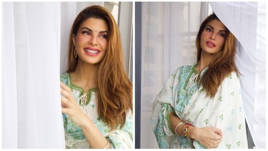 Bollywood celebrities are celebrating India's 76th year of independence with much pomp and grandeur. For the occasion, actor Jacqueline Fernandez donned traditional attire and wished her fans 'happy Independence Day.'(Instagram/@jacquelinef143)