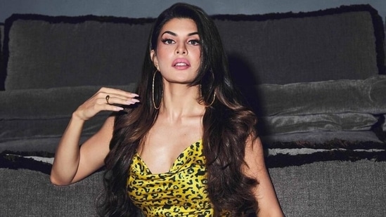 Jacqueline Fernandez earlier promoted her film Attack in a yellow animal print dress.(Instagram/@jacquelinef143)