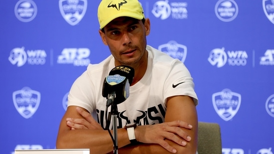 Rafael Nadal of Spain 