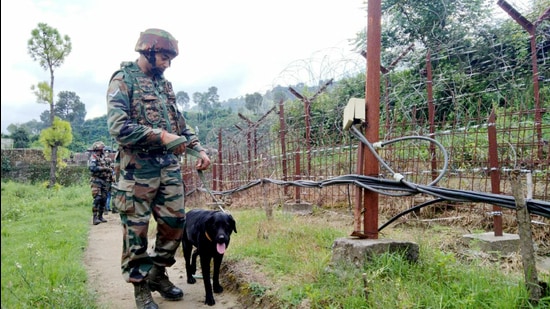 A gunfight erupted between militants and security forces in Kandra Hill area of Rajouri, officials said on Sunday. (ANI image for representational purpose)
