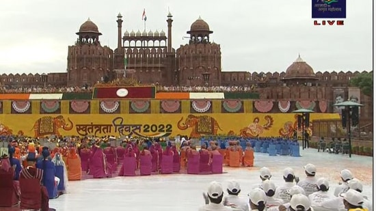 The country listens as the prime minister gives Independence Day speech from the ramparts of Red Fort.