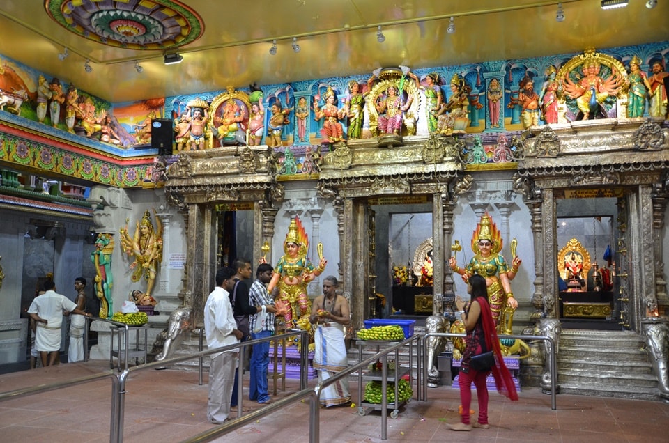 A Hindu temple in Little India(Sandip Hor)
