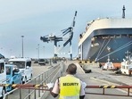 The Sri Lankan government said on Saturday that it has allowed a high-tech Chinese research ship to dock at the southern port of Hambantota from August 16 till 22 for “replenishment purposes”. (NYT) The Sri Lankan government said on Saturday that it has allowed a high-tech Chinese research ship to dock at the southern port of Hambantota from August 16 till 22 for “replenishment purposes”. (NYT)