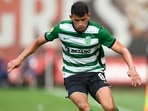 Sporting Lisbon's Brazilian midfielder Matheus Nunes runs with the ball during the Portuguese league football match.(AFP) Sporting Lisbon's Brazilian midfielder Matheus Nunes runs with the ball during the Portuguese league football match.(AFP)