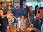 Saif Ali Khan's birthday party was a family-affair with Kunal Kemmu, Soha Ali Khan, Ibrahim Ali Khan, Taimur Ali Khan, Saba Ali Khan, Jehangir Ali Khan and Kareena Kapoor. Saif Ali Khan's birthday party was a family-affair with Kunal Kemmu, Soha Ali Khan, Ibrahim Ali Khan, Taimur Ali Khan, Saba Ali Khan, Jehangir Ali Khan and Kareena Kapoor.
