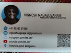 The image was shared by the man and it is the visiting card of the Rapido driver who produced his own mini-series.(Twitter/@kparagjain)