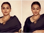 Vidya Balan's unique silk saree with a sleeve isn't like any you have seen before, we love her queen moment (Instagram) Vidya Balan's unique silk saree with a sleeve isn't like any you have seen before, we love her queen moment (Instagram)