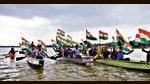 Nations that celebrate together bond together. So, the role of festivals in acting as a strong bond, uniting the people of India, cannot be overstated (Keshav Singh/HT) Nations that celebrate together bond together. So, the role of festivals in acting as a strong bond, uniting the people of India, cannot be overstated (Keshav Singh/HT)