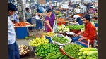 Both retail and wholesale inflation seem to have peaked and are on a downward trajectory now. (Hindustan Times) Both retail and wholesale inflation seem to have peaked and are on a downward trajectory now. (Hindustan Times)