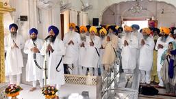 For the first time, members of the Muslim and Hindu communities joined the ardas (Sikh prayer) held at Akal Takht, the highest temporal seat of the Sikhs, at the Golden Temple in Amritsar in memory of the lakhs of Punjabis who lost their lives during the communal riots during the Partition of India and Pakistan in 1947. (HT PHOTO ) For the first time, members of the Muslim and Hindu communities joined the ardas (Sikh prayer) held at Akal Takht, the highest temporal seat of the Sikhs, at the Golden Temple in Amritsar in memory of the lakhs of Punjabis who lost their lives during the communal riots during the Partition of India and Pakistan in 1947. (HT PHOTO )