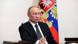 Presidente russo Vladimir Putin.