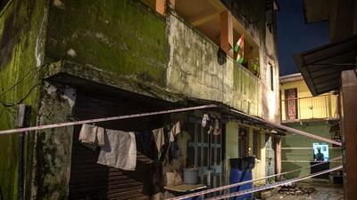 Moti Chhaya building in Mulund East Satish Bate/HT Photo Moti Chhaya building in Mulund East Satish Bate/HT Photo