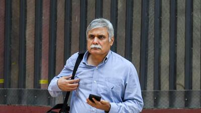 New Delhi, July 05 (ANI): Former Mumbai Police Commissioner Sanjay Pandey at the ED office, after being summoned in connection with the National Stock Exchange (NSE) co-location scam, in Delhi on Tuesday. (ANI Photo/Amit Sharma) (ANI) New Delhi, July 05 (ANI): Former Mumbai Police Commissioner Sanjay Pandey at the ED office, after being summoned in connection with the National Stock Exchange (NSE) co-location scam, in Delhi on Tuesday. (ANI Photo/Amit Sharma) (ANI)