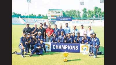Amritsar won the toss and elected to bat. Batting first, Amritsar were bowled out for 261 in 49 overs (HT PHOTO)