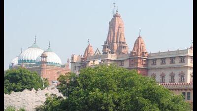 Shahi Eidgah and Krishna Janmabhoomi in Mathura. (File Photo)