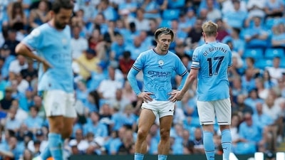 File photo of Manchester City footballers (REUTERS)