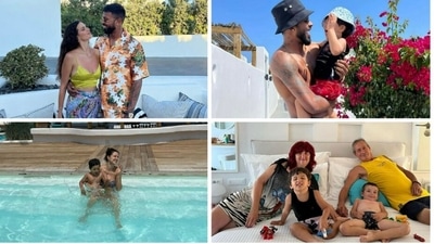 Natasa Stankovic Pandya enjoying with her family on Summer vacation. Natasa Stankovic Pandya enjoying with her family on Summer vacation. 