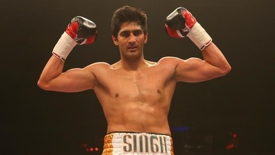 FIle photo of boxer Vijender Singh (Getty Images) FIle photo of boxer Vijender Singh (Getty Images)