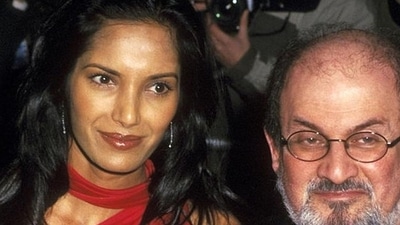 Padma Lakshmi was married to Rushdie between 2004 and 2007. (File photo)&nbsp; (AFP)