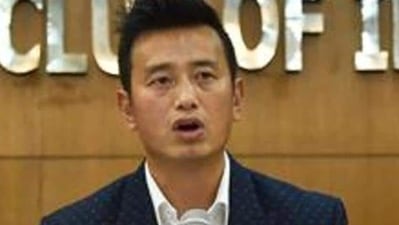 Bhaichung Bhutia reacted to FIFA's India ban. (PTI) Bhaichung Bhutia reacted to FIFA's India ban. (PTI)
