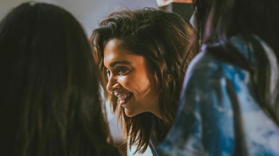 Deepika Padukone during a shoot. The actor shared a bunch of photos on Instagram and showed how she is usually the happiest when she is at work. Deepika Padukone during a shoot. The actor shared a bunch of photos on Instagram and showed how she is usually the happiest when she is at work.
