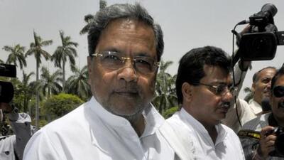 Congress leader Siddaramaiah. (Hindustan Times)